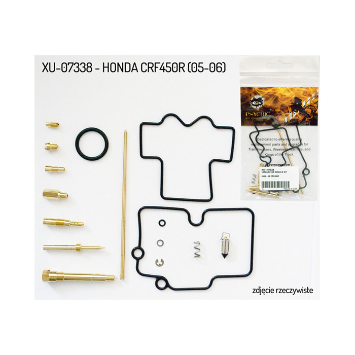 PSYCHIC carburetor repair kit HONDA CRF 450R '05-'06 (26-1465) (for 1 carburetor)