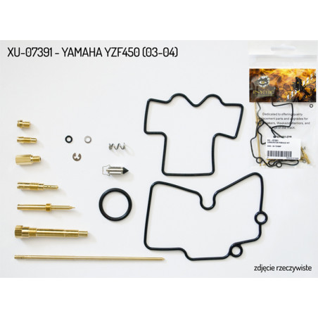 PSYCHIC karbiuratoriaus remontinis komplektas YAMAHA YZF 450 '03-'04 (26-1272) (1 karbiuratoriui)