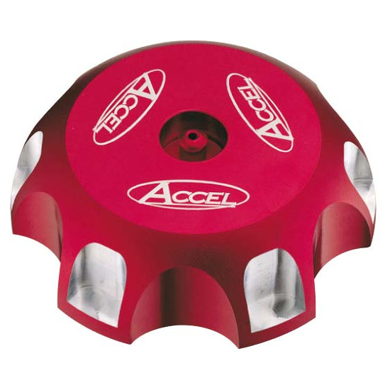 ACCEL fuel tank cap HONDA CRF 250 '04-'18, CRF 450 '02-'18 color red