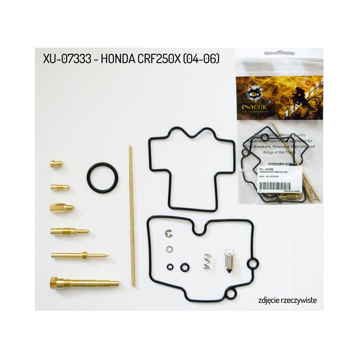 PSYCHIC carburetor repair kit HONDA CRF 250X '04-'06 (26-1457) (for 1 carburetor)
