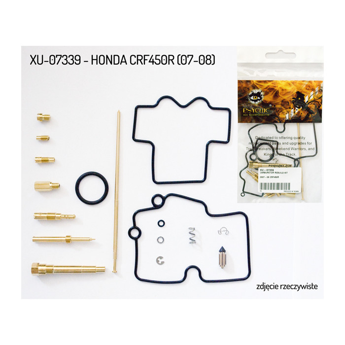 PSYCHIC carburetor repair kit HONDA CRF 450R '07-'08 (26-1459) (for 1 carburetor)