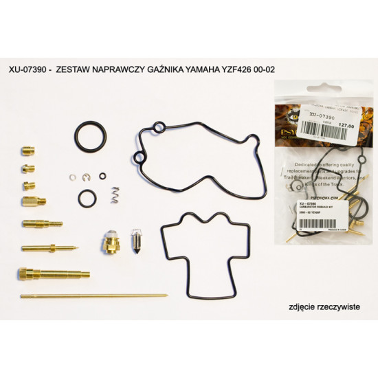 PSYCHIC carburetor repair kit YAMAHA YZF 426 00-02 (26-1439) (for 1 carburetor)