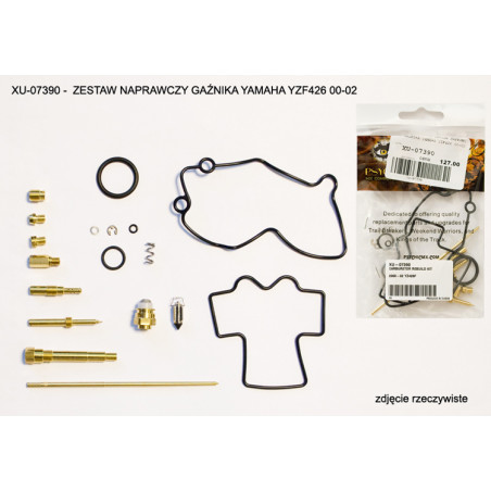 PSYCHIC karbiuratoriaus remontinis komplektas YAMAHA YZF 426 00-02 (26-1439) (1 karbiuratoriui)