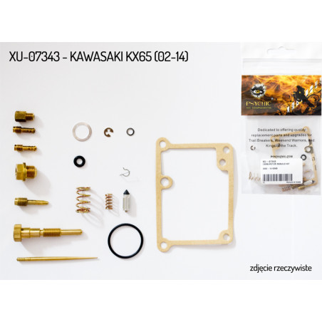 PSYCHIC carburetor repair kit KAWASAKI KX 65 '02-'19 (26-1108) (for 1 carburetor)