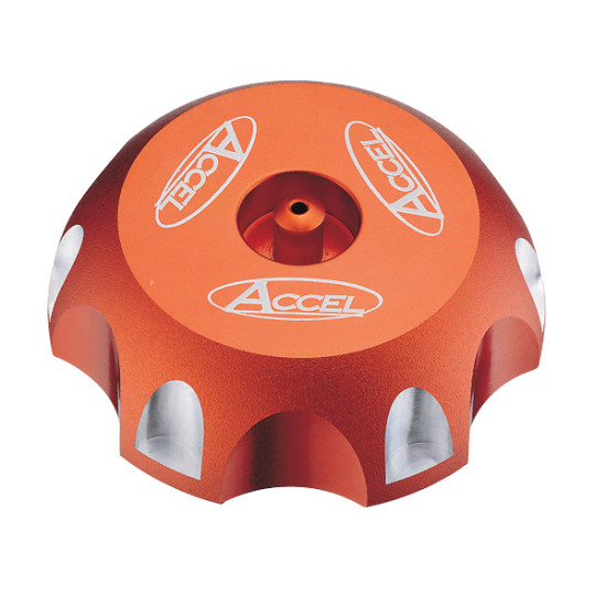 ACCEL fuel tank cap KTM color orange