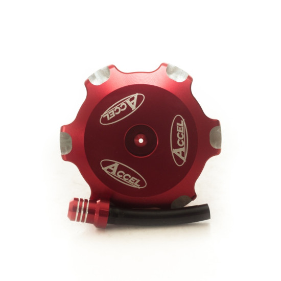ACCEL fuel tank cap HONDA CRF 250R '18-20, CRF 450R '17-20 color red