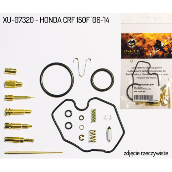 PSYCHIC carburetor repair kit HONDA CRF 150F '06-'14 (26-1005) (for 1 carburetor)
