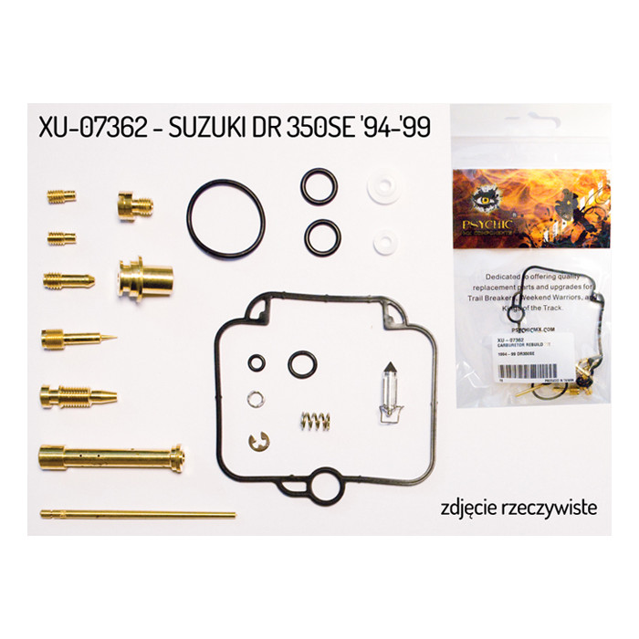 PSYCHIC carburetor repair kit SUZUKI DR 350SE '94-'99 (26-1130) (for 1 carburetor)