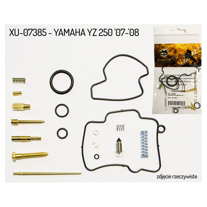 PSYCHIC carburetor repair kit YAMAHA YZ 250 '07-'08 (26-1205) (for 1 carburetor)