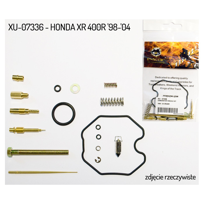 PSYCHIC carburetor repair kit HONDA XR 400R '98-'04 (26-1160) (for 1 carburetor)