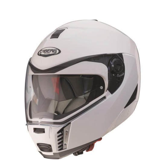 CABERG flip-up helmet, model: SINTESI (PINLOCK), color: glossy white, size: XXL