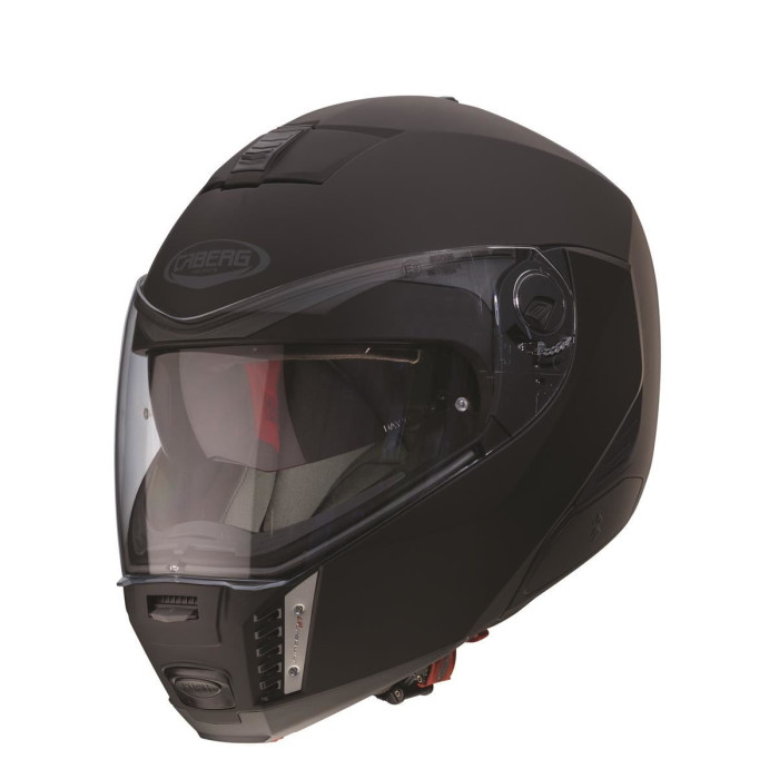 CABERG flip-up helmet, model: SINTESI (PINLOCK), color: matte black, size: XXL
