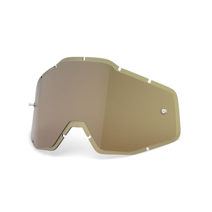 100 PERCENT lens for RACECRAFT+/RACECRAFT/ACCURI/STRATA - HD OLIVE ANTI-FOG REPLACEMENT