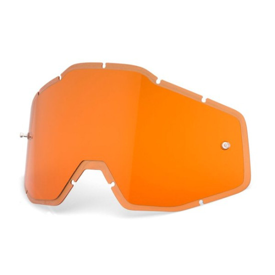 100 PERCENT lens for RACECRAFT+/RACECRAFT/ACCURI/STRATA - HD PERSIMMON ANTI-FOG