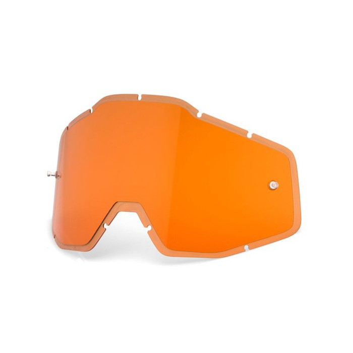 100 PERCENT lens for RACECRAFT+/RACECRAFT/ACCURI/STRATA - HD PERSIMMON ANTI-FOG