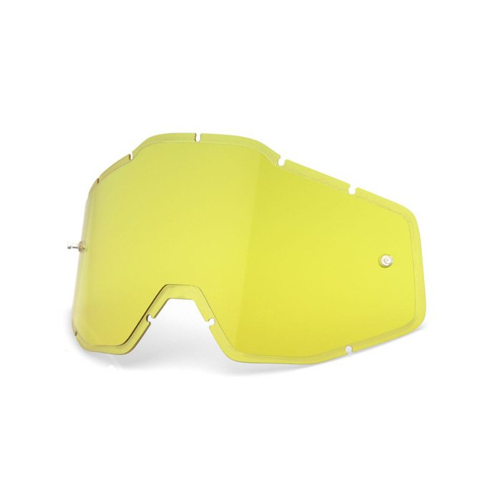 100 PERCENT lens for RACECRAFT+/RACECRAFT/ACCURI/STRATA - HD YELLOW ANTI-FOG