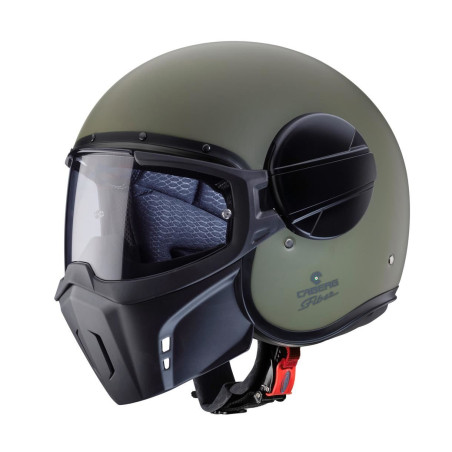 CABERG open face helmet, model: GHOST MILITARY GREEN color: green matte, size: XXL