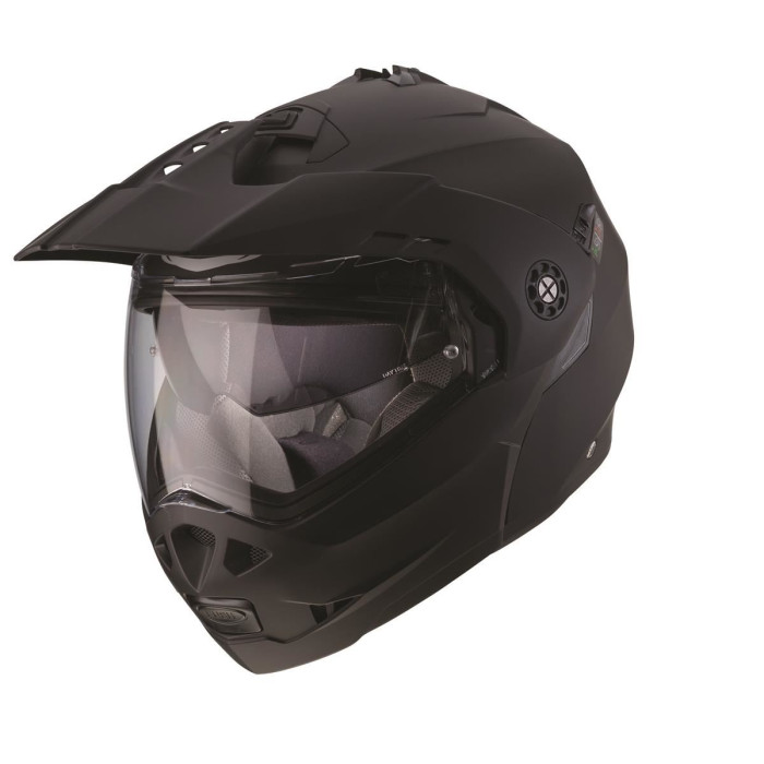 CABERG flip-up helmet ENDURO, model: TOURMAX (PINLOCK), color: matte black, size: M