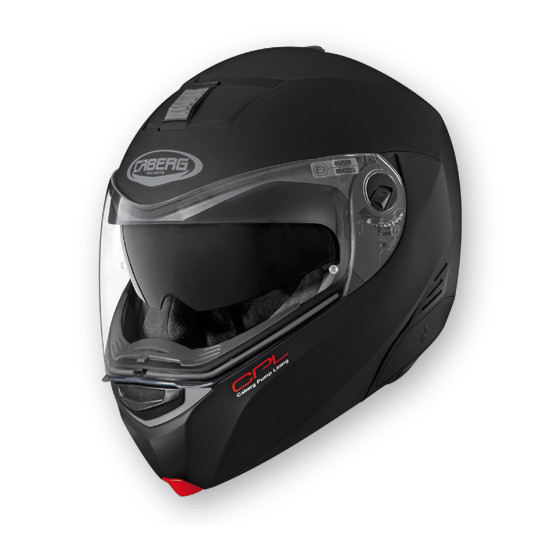 CABERG flip-up helmet, model: MODUS CPL (PINLOCK), color: matte black, size: S