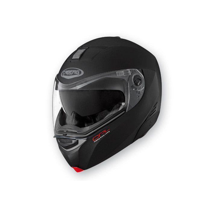 CABERG flip-up helmet, model: MODUS CPL (PINLOCK), color: matte black, size: S