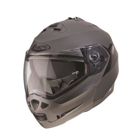 CABERG atverčiamas šalmas, modelis: DUKE II (PINLOCK) spalva: matinė pilka dydis: XS