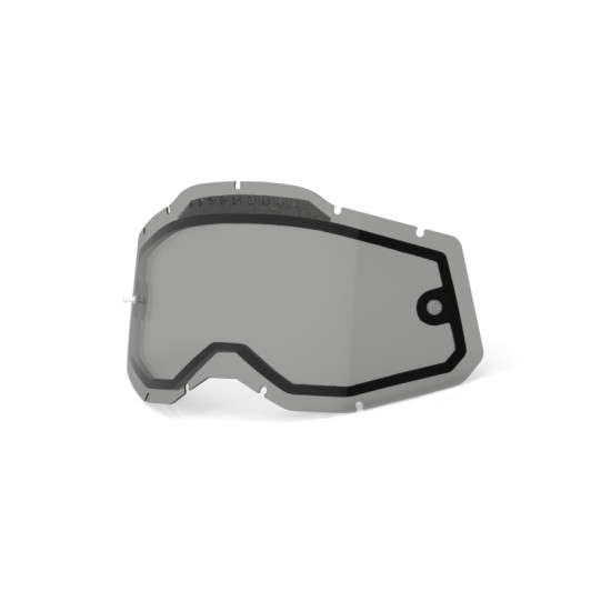 100 PERCENT (2022) RC2/AC2/ST2 REPLACEMENT LENS - VENTED DUAL, goggle lens RACECRAFT 2/ACCURI 2/STRATA2 (dual vented