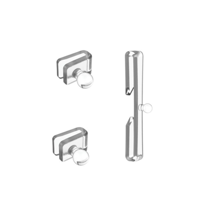 LEATT (2022/2023) detail for attaching TEAR-OFF films 4.5 - 3 pcs.