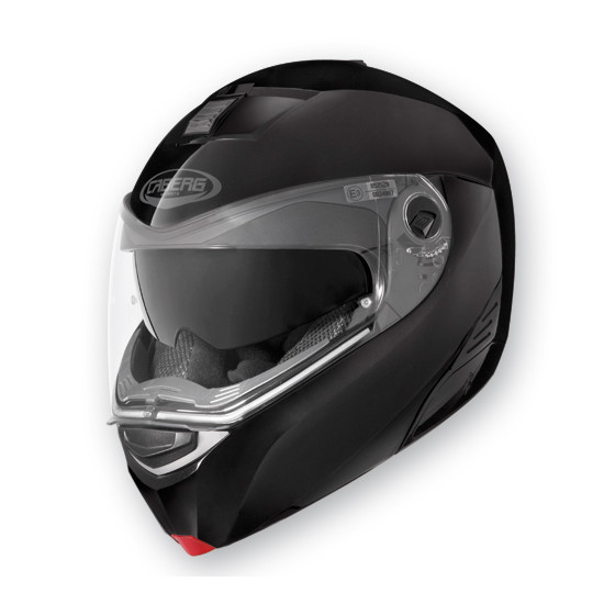 CABERG flip-up helmet, model: MODUS (PINLOCK) color: black METAL, size: XS