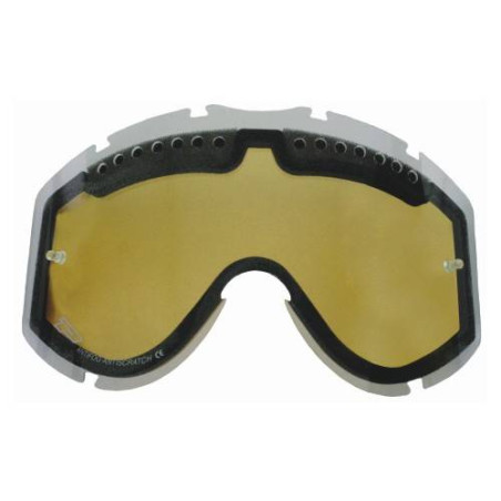 PROGRIP PG3256 glasses lens PG3200/PG3201/PG3204/PG3301/PG3400/PG3404/PG3450 double yellow, ANTIFOG + ANTISCRATCH (PG32