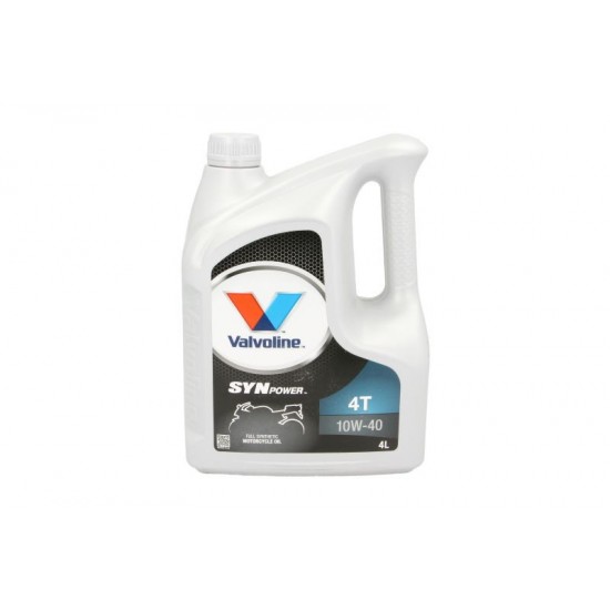 Valvoline SYNPOWER 4T 10w40 fully synthetic oil 4L