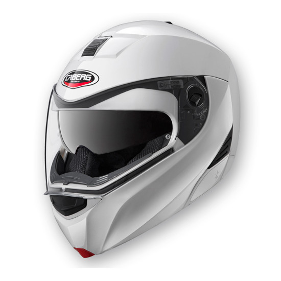 CABERG flip-up helmet, model: MODUS EASY color: glossy white, size: M