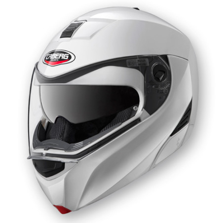 CABERG atverčiamas šalmas, modelis: MODUS EASY spalva: balta blizgi, dydis: M
