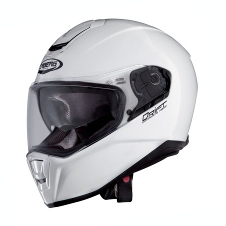 CABERG šalmas su integruotais akiniais, modelis: DRIFT spalva: balta blizgi, dydis: XL