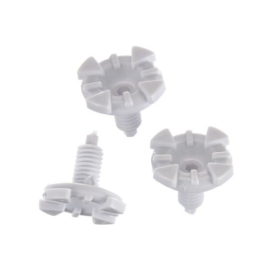 LEATT (2022/2023) spare screws for helmet DBX/GPX 3.5/5.0/5.5/6.0/6.5 color: white