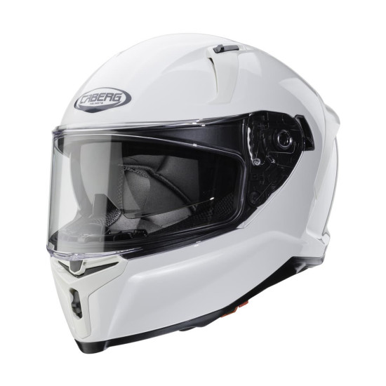CABERG helmet with integrated goggles AVALON color: glossy white, size: S