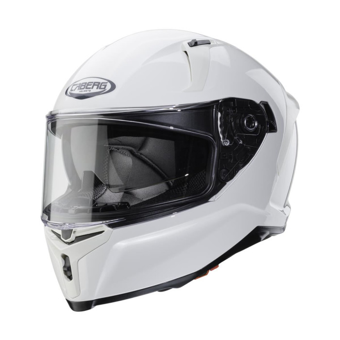 CABERG helmet with integrated goggles AVALON color: glossy white, size: S