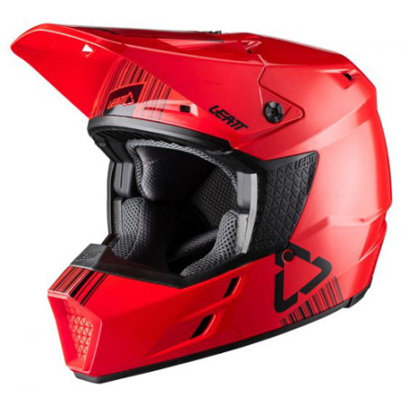 LEATT šalmas GPX 3.5 V20.1 HELMET RED spalva: raudona, dydis: M