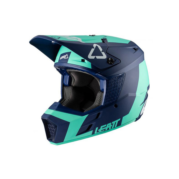 LEATT GPX 3.5 V20.2 HELMET AQUA color: mint/NAVY, size: S