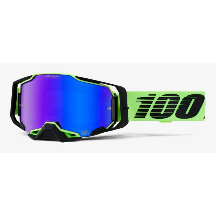 100 PERCENT (2022) glasses, model: ARMEGA URUMA color: green/black lens blue mirror