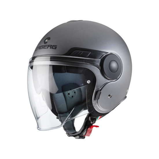 CABERG open face helmet, model: UPTOWN GUNMETAL color: matte gray, size: L