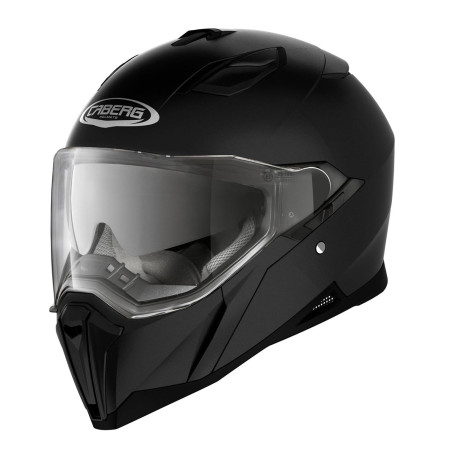 CABERG šalmas su integruotais akiniais, modelis: JACKAL spalva: juoda matinė, dydis: XL