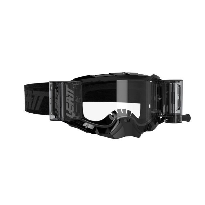 LEATT (2022/2023) goggles 5.5 ROLL-OFF GOGGLE BLACK CLEAR 83% - color: black, lens: clear