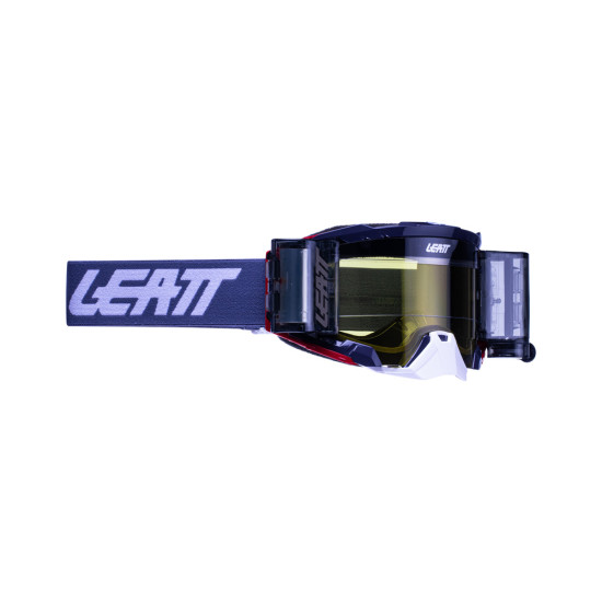 LEATT (2022/2023) goggles 5.5 ROLL-OFF GOGGLE GRAPHENE YELLOW 70% - color: gray, mirrored yellow lens
