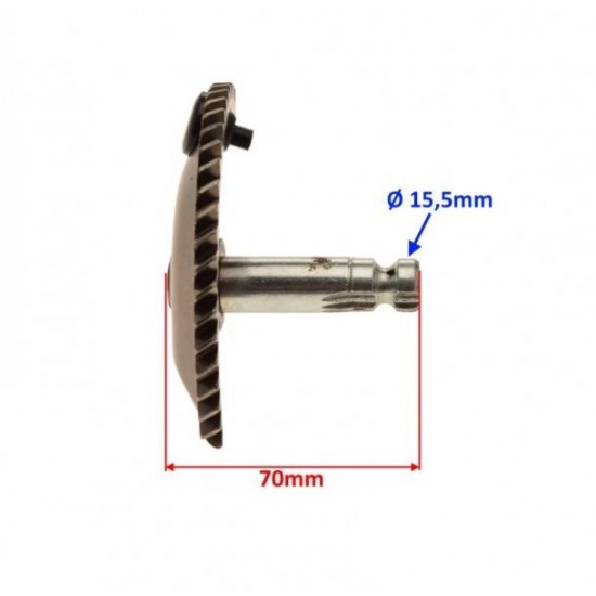 Piaggio / Gilera 125-180 2T starter crescent