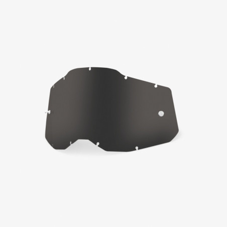 100 PROCENT (2022) RC2/AC2/ST2 REPLACEMENT LENS - DARK SMOKE, akinių stikliukas RACECRAFT 2/ ACCURI 2/ STRATA 2 spalva: CIEMNY t