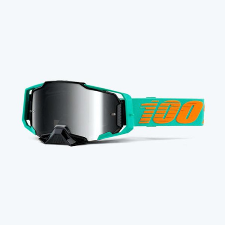 100 PERCENT (2022) glasses, model: ARMEGA CLARK color: green mirrored lens