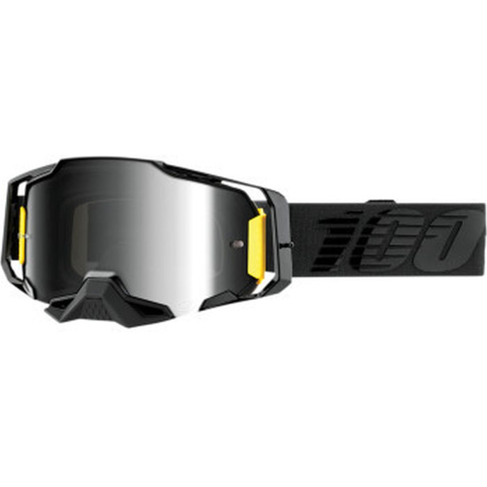 100 PERCENT (2022) glasses, model: ARMEGA NIGHTFALL color: black mirrored lens