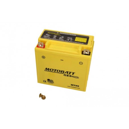 YB9-B (MTX9) 12V 9Ah 125A Motobatt battery