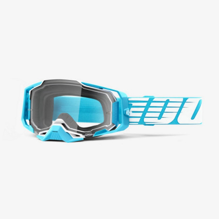 100 PERCENT (2022) FA21 glasses ARMEGA OVERSIZED DEEP SKY - CLEAR LENS color: blue/white, lens: clear