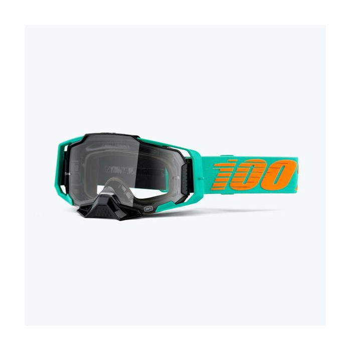100 PERCENT (2022) glasses, model: ARMEGA CLARK color: green lens